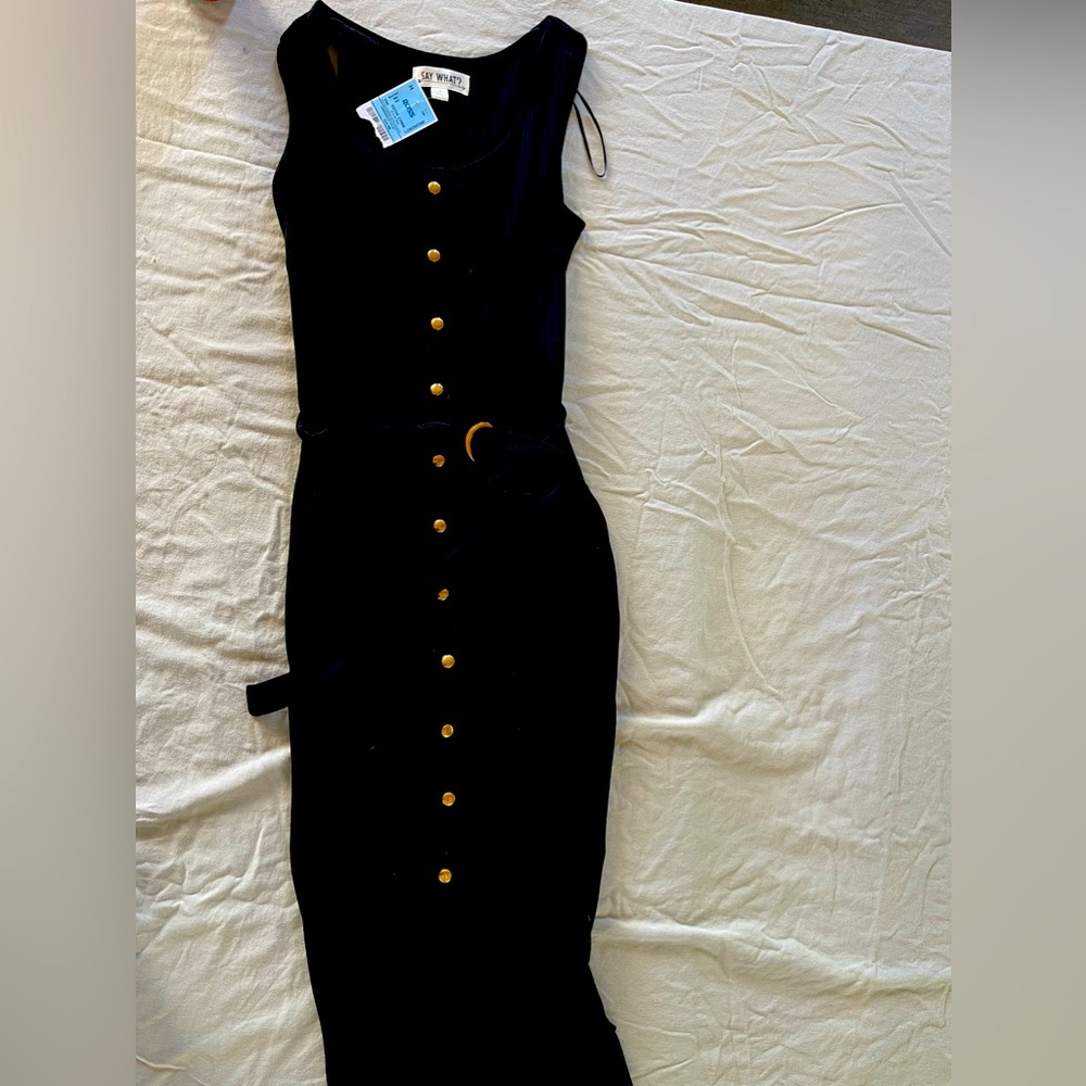 Say what black dress size small NWT